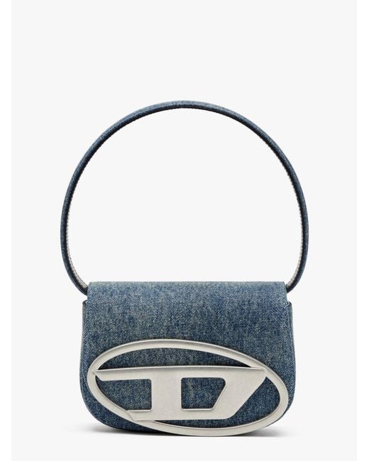 DIESEL Blue 1Dr Denim Shoulder Bag