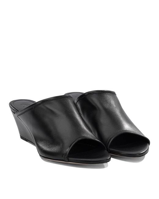 Aeyde Black "Suzanne 50 Mm" Heeled Sandals