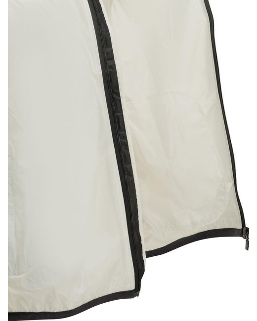 COMME DES GARÇONS PLAY White X K-Way" Raincoat for men