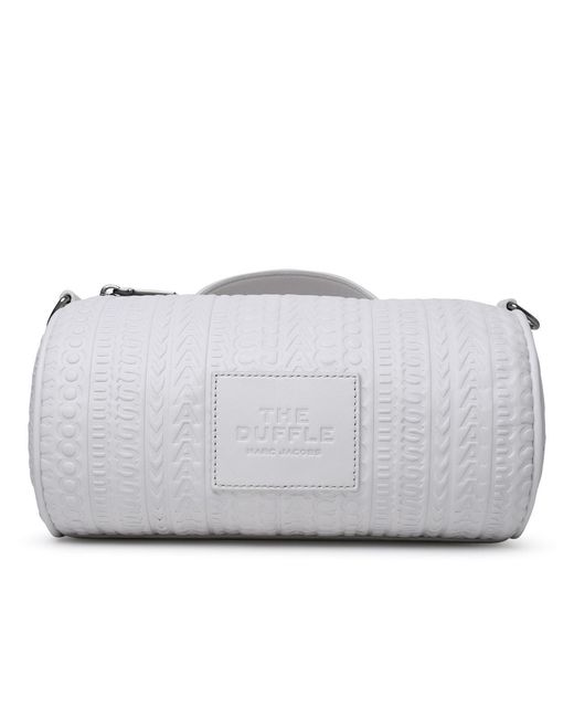 Marc Jacobs Gray 'Duffle' Leather Bag