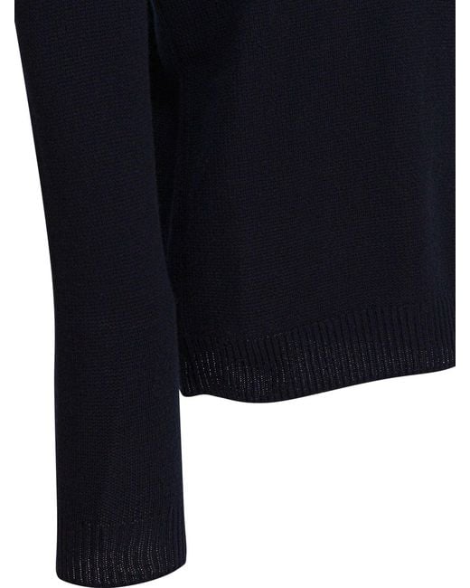 Prada Blue Cashmere Sweater for men