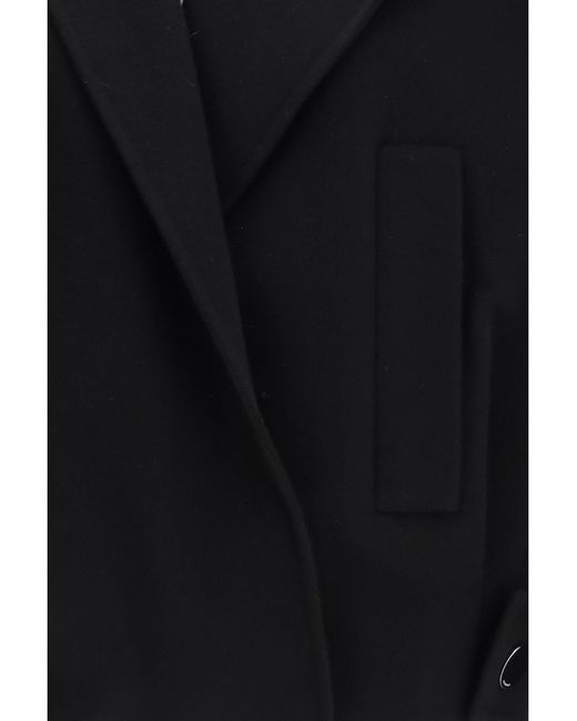 Max Mara Black Idoneo Pure Virgin Wool Jacket