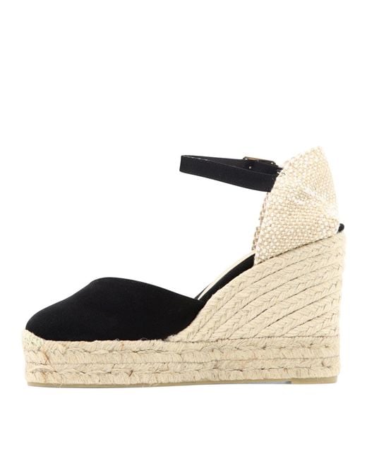 Castaner Black "Chiarita" Espadrilles Sandal