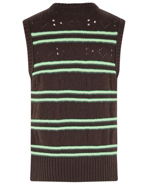 Marni Black Cashmere Vest for men
