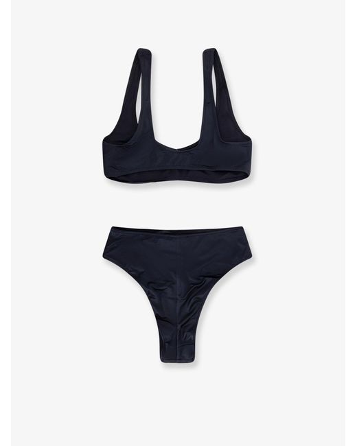 VENUJA Blue Bikini High-Waisted