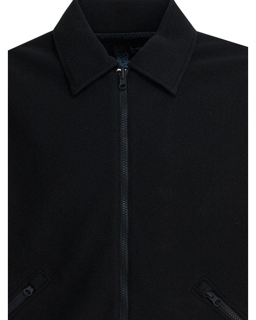 GR10K Black Polartec Jackets And Coats