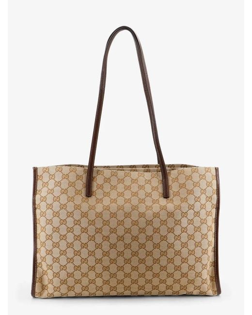 Gucci Natural Londra Large Shoulder Bag