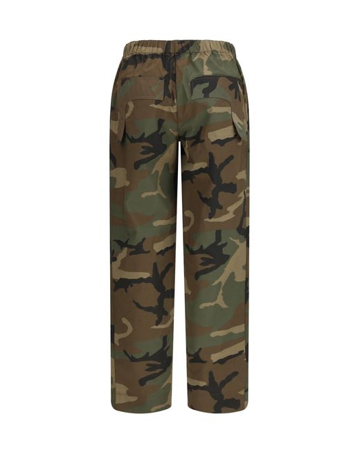 Ella Green Camouflage Palazzo Pants