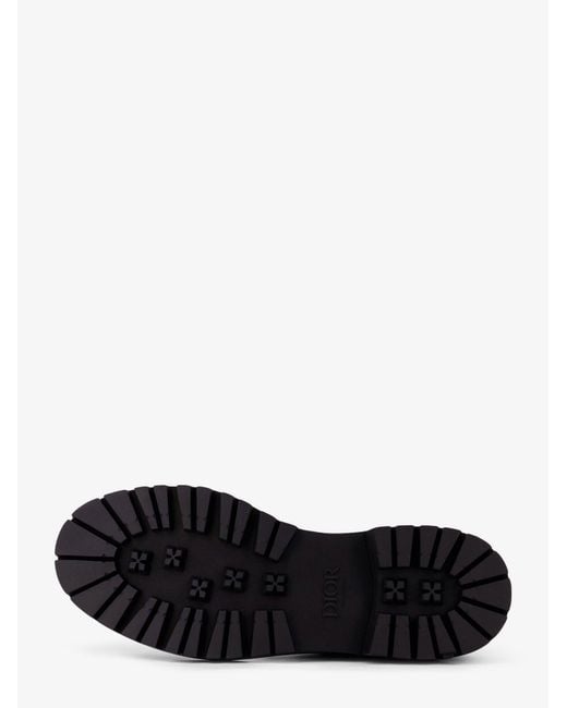 Dior Black Dh Dexpii Leather Lace-Up for men