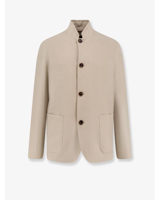 Men's Natural Spagna Linen Blazer