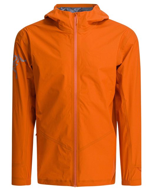 Men's Orange "Norvan" Technical Jacket