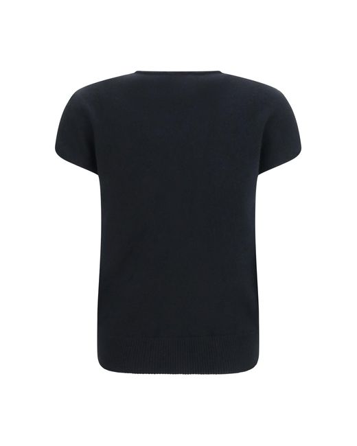Balmain Black Sweater Wool And Cashmere