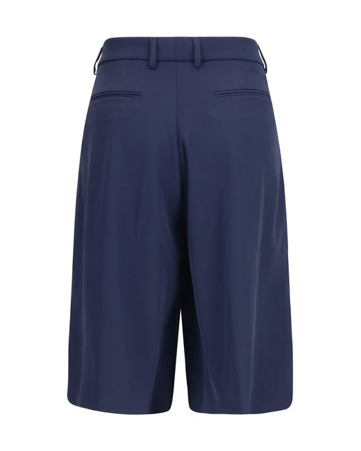 Cruna Blue Bermuda Shorts for men