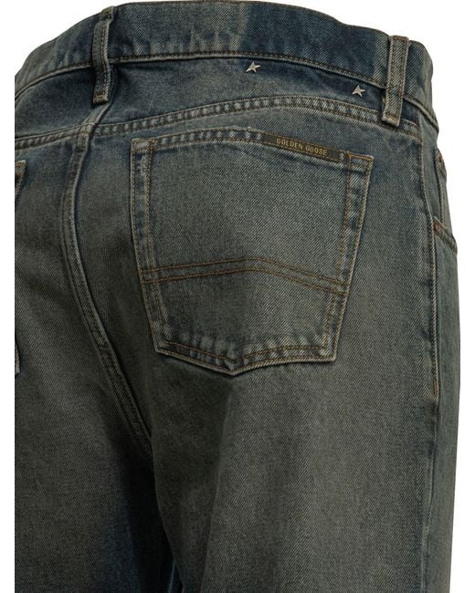 Golden Goose Deluxe Brand Gray "Journey" Straight-Leg Jeans