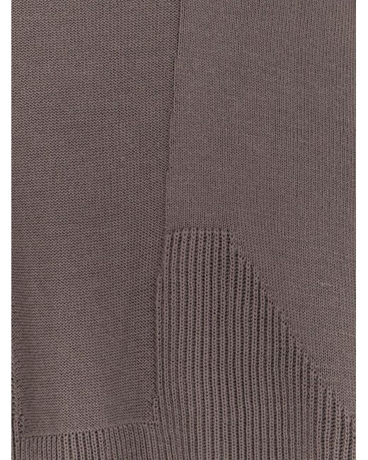 Rick Owens Brown Virgin Wool Sweater for men