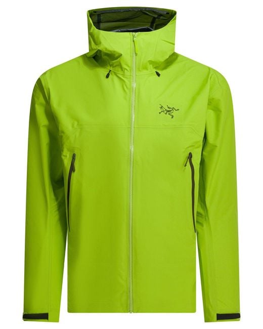 Arc'teryx Green "Beta Sl" Technical Jacket for men