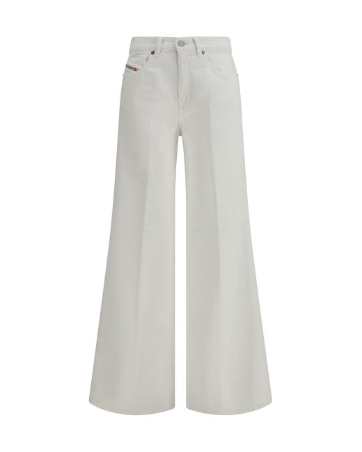 DIESEL White 1978 D-Akemi Flare Jeans