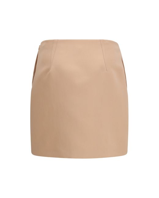 Chloé Natural Chloã Satin Skirt