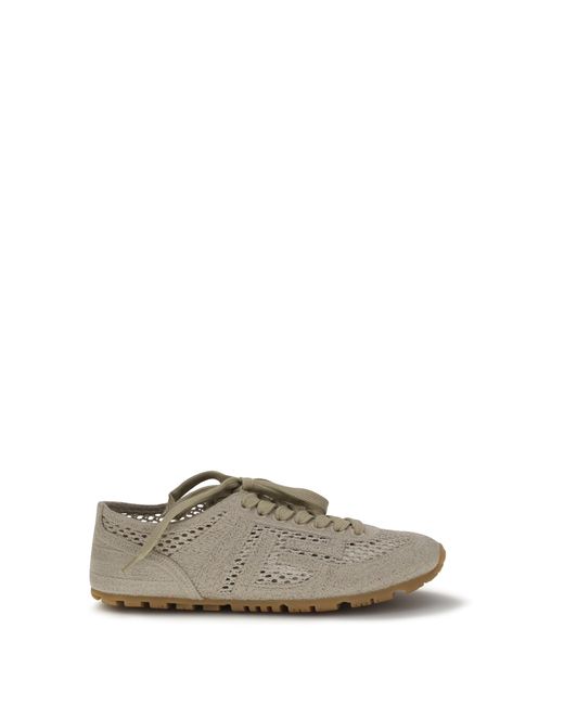 Balmain Gray Racer 45 Sneakers