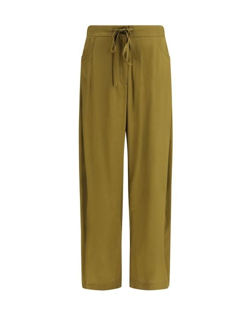 Ella Green Trousers Barrel-Leg