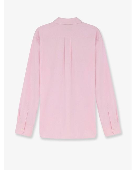 DUNST Pink Cotton Shirt for men