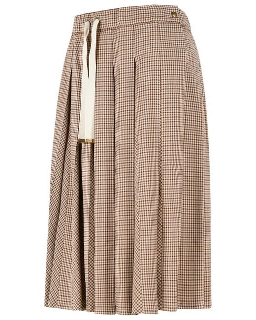 Moncler Natural 'Midi' Skirt