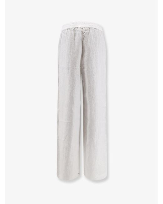 Closed White Linen Trousers