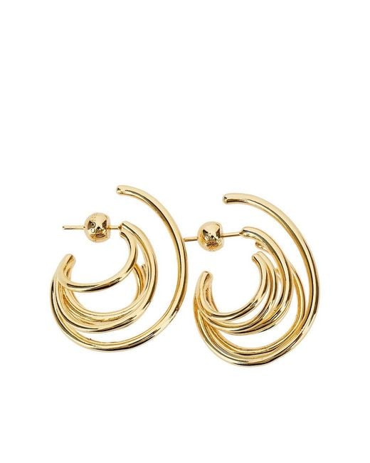 Panconesi Metallic 'Orbit Small' Earrings