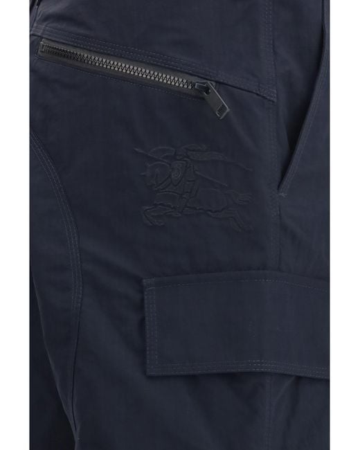 Burberry Blue Cargo Pants Sidcot