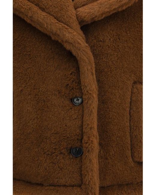 Max Mara Brown Corvino4 Cape Jacket