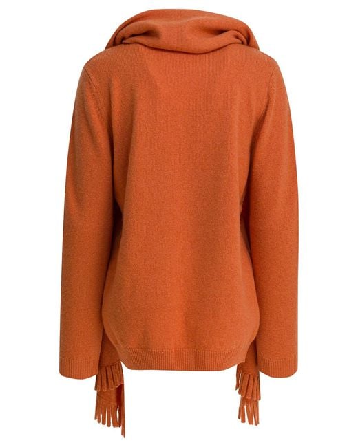 Sandbeige Orange Knitwear