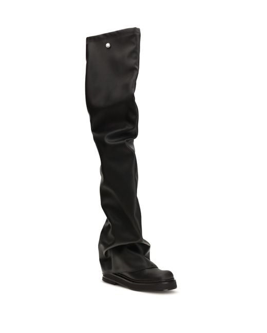 The Attico Black Robin Extra-Long Boots