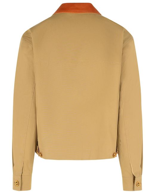 Versace Natural Cotton Jacket for men