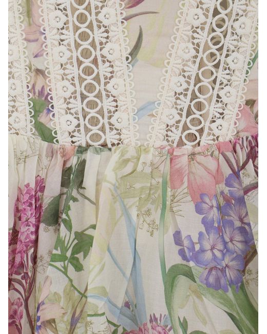 Charo Ruiz White Mini Dress Gardenia