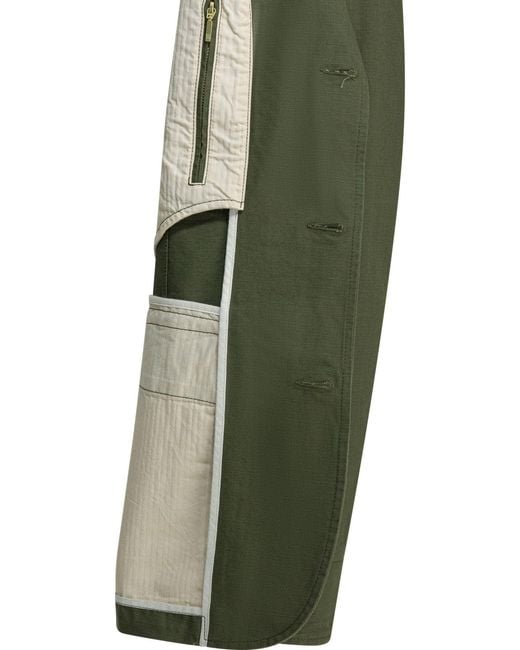 Manifattura Ceccarelli Green "Bush" Lightweight Jacket for men