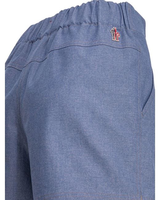 Moncler Blue Shorts Light