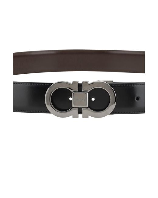 Ferragamo Black Belts E Braces for men