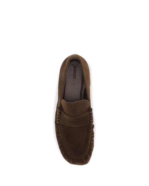 Alohas Brown Aven Suede Loafers