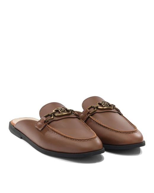 Pinko Brown Loafers & Slippers