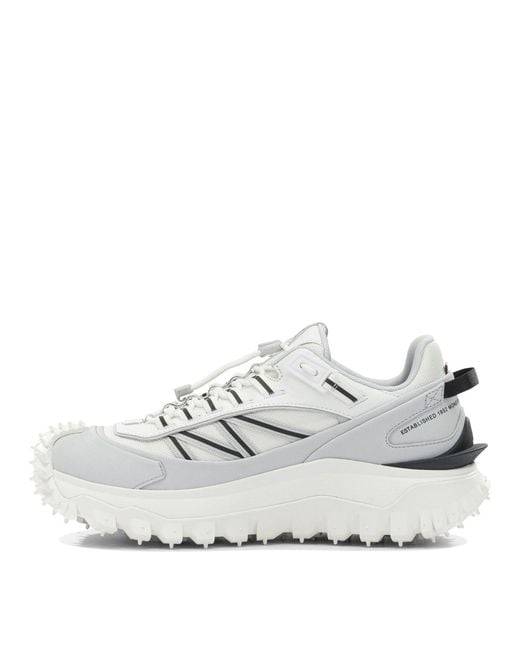 Moncler White Trailgrip Gtx-U Sneakers for men