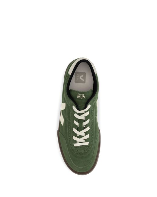 Veja Green Panenka Suede Sneakers Militar Pierre Bark for men