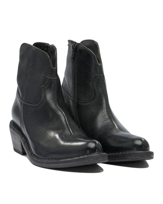 Moma Black Dallas 50Mm Boots And Ankle Boots