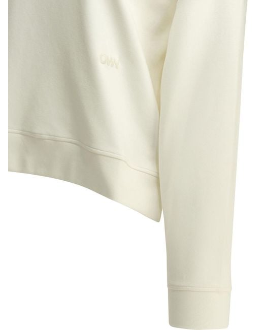 OWN OFF WITH NATURE White Sweatshirts