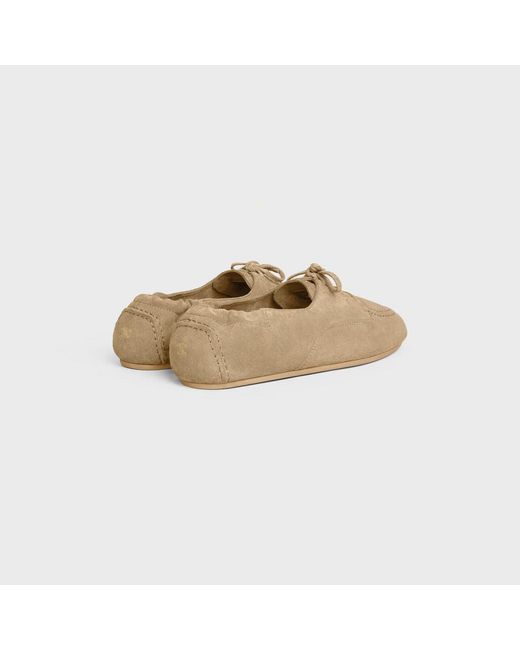 Céline Natural Adam Lace-Up Loafers