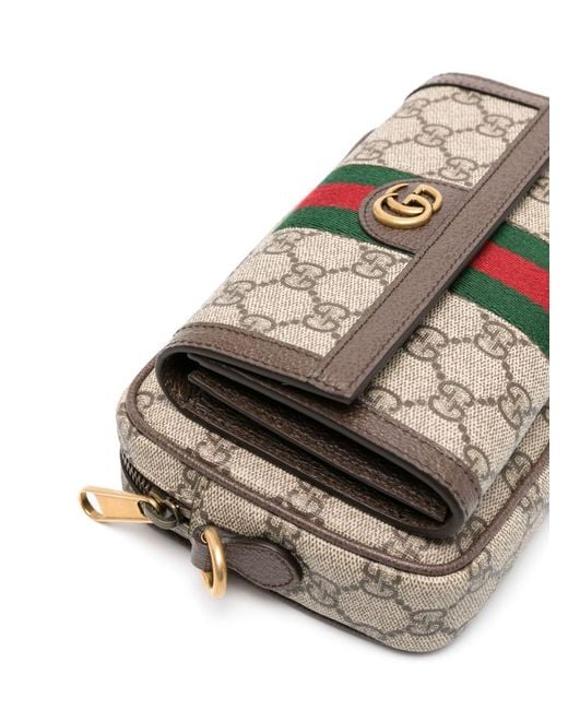 Gucci Natural Mini Ophidia Gg Crossbody Bag for men