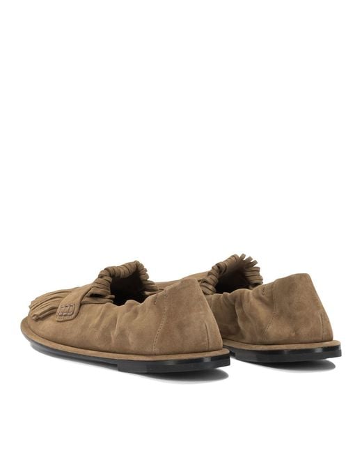 Pomme D'or Brown Loafers Toffee