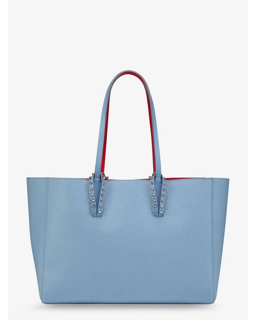 Women's Blue Cabata Leather Shoulder Bag
