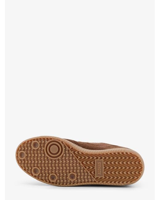 Alohas Brown Tb.490 Crochet Suede Sneakers