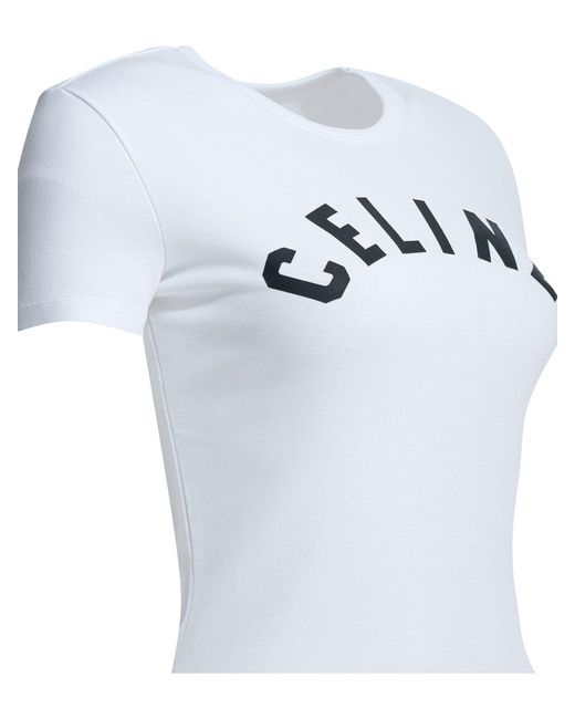 Céline White T-Shirts
