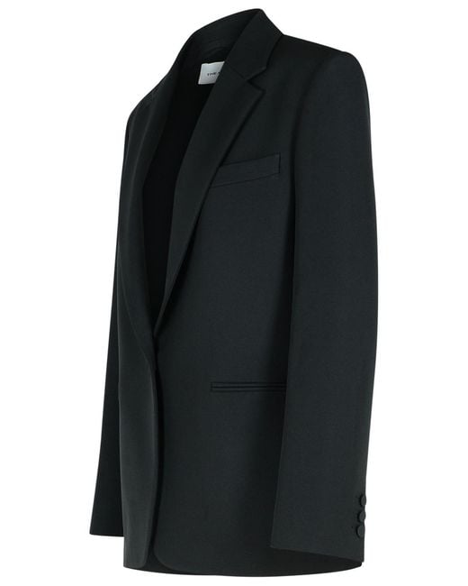 ANDAMANE Black 'Guia' Polyester Blazer